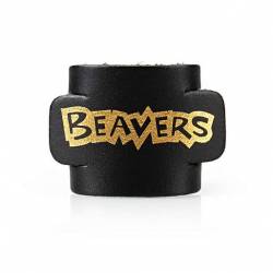 Beaver leather woggle